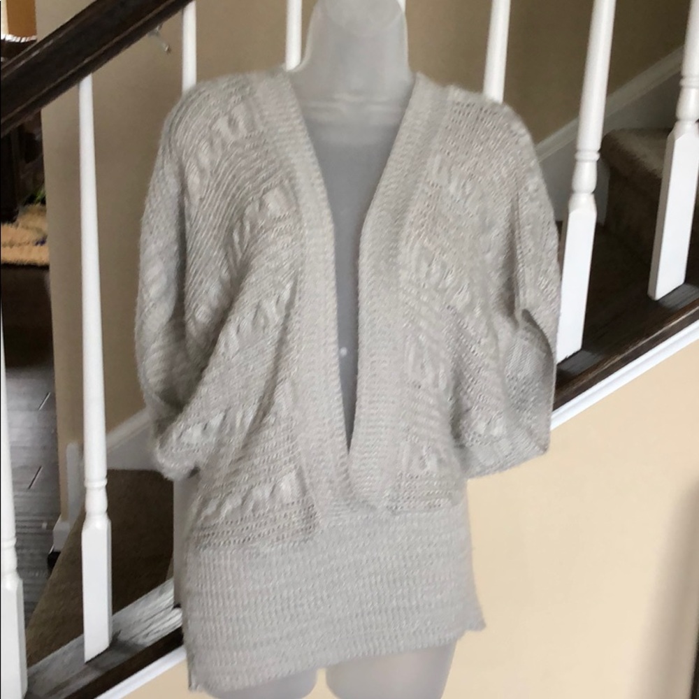 Charlotte Russe open front sweater